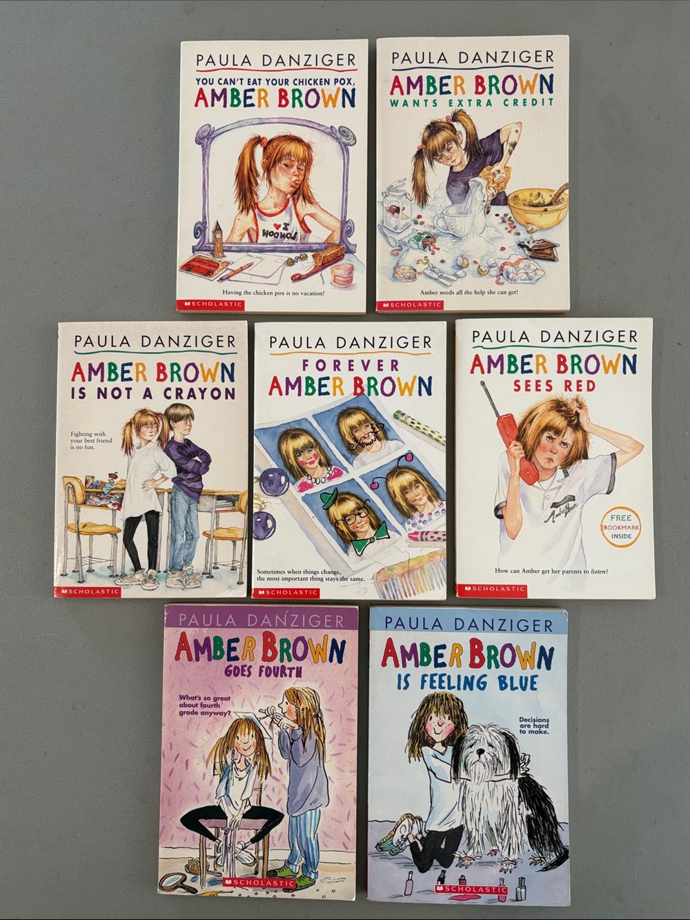 Amber Brown Books by Paula Danziger.
7 Book Bundle